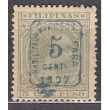 Filipinas Sueltos 1898 Edifil 130 B * Mh