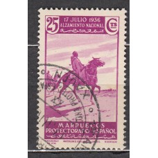 Marruecos Sueltos 1937 Edifil 175 usado