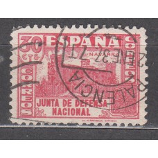 España Sueltos 1936 Edifil 808A usado Junta de Defensa