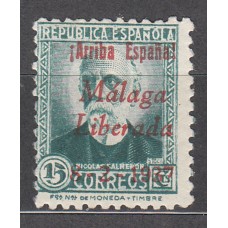 Locales Patrióticos Málaga 1937 Edifil 13 * Mh