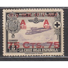 España Sueltos 1927 Edifil 388 usado Constitución aerea