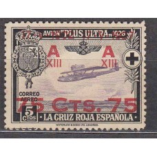 España Sueltos 1927 Edifil 388 usado Constitución aerea