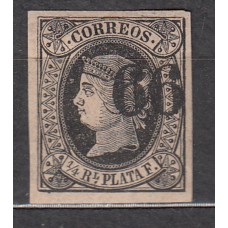 Cuba Correo 1866 Edifil 17 * Mh  Bonito