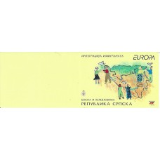 República Serbia (de Bosnia) - Correo Yvert 345 Carnet ** Mnh Integración