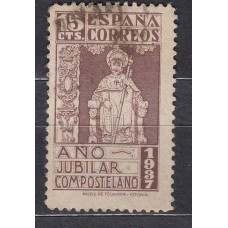 España Sueltos 1937 Edifil 833 usado
