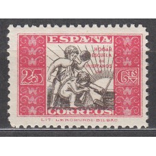 España Beneficencia 1934 Edifil 3 usado