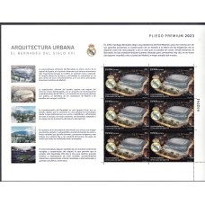 España II Centenario Correo 2023 ** Mnh (PREMIUM 146 ) El Bernabeu del Siglo XXI