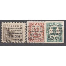 Canarias Correo 1937 Edifil 20/2 * Mh