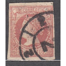 España Clásicos 1860-61 Edifil 53 Usado - Bonito