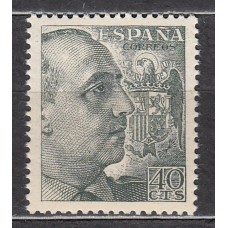 España Sueltos 1949 Edifil 1051 Cid y Franco ** Mnh