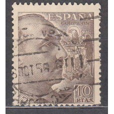 España Sueltos 1949 Edifil 1059 usado Cid y Franco