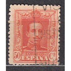 España Variedades 1922 Edifil 320a o  color naranja amarillo