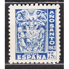 España Sueltos 1943 Edifil 966 (*) Mng Año Santo Compostelano