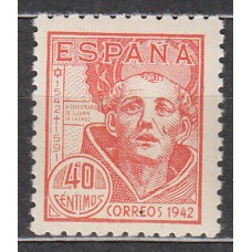 España Sueltos 1942 Edifil 955 * Mh