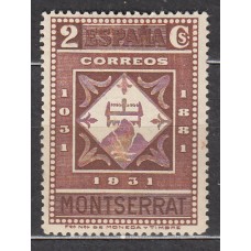 España Sueltos 1932 Edifil 637 * Mh Montserrat