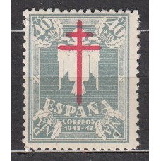 España Sueltos 1942 Edifil 959 * Mh Pro Tuberculosos