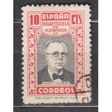 España Beneficencia 1937 Edifil 13 Usado