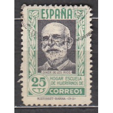 España Beneficencia 1937 Edifil 14 Usado