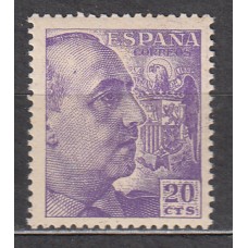 España Sueltos 1949 Edifil 1047 Cid y Franco ** Mnh