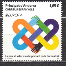 Andorra Española Correo 2023 Edifil 542 ** Mnh Europa