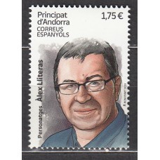 Andorra Española Correo 2023 Edifil 546 ** Mnh Personajes Alex Lliteras