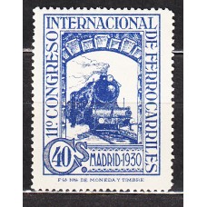 España Sueltos 1930 Edifil 477 ** Mnh - Ferrocarriles