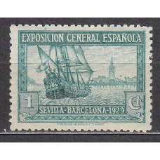 España Sueltos 1929 Edifil 434 * Mh Sevilla Barcelona