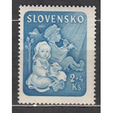 Eslovaquia - Correo 1944 Yvert 117 ** Mnh Para la Infancia