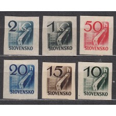 Eslovaquia Periodicos Yvert 28/33 * Mh