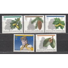 Suiza - Correo 1992 Yvert 1411/15 ** Mnh Pro Juventud