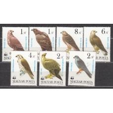 Hungria - Correo 1983 Yvert 2864/70 ** Mnh Fauna - Aves