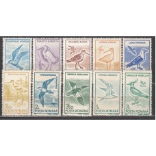 Rumania Correo 1991 Yvert 3921/30 ** Mnh Fauna - Aves