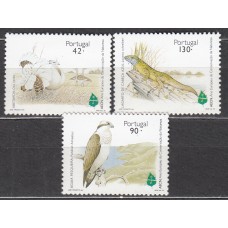 Portugal Correo 1995 Yvert 2041/43 ** Mnh Fauna - Aves