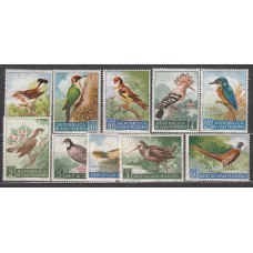 San Marino Correo 1960 Yvert 479/88 ** Mnh Fauna - Aves