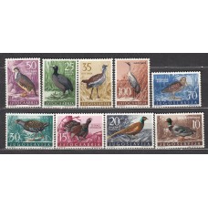 Yugoslavia Correo 1958 Yvert 744/52 ** Mnh Fauna - Aves