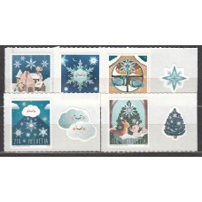 Suiza Correo 2023 ** Mnh Navidad