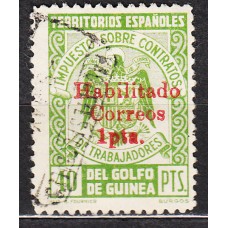 Guinea Sueltos 1939 Edifil 259K Usado