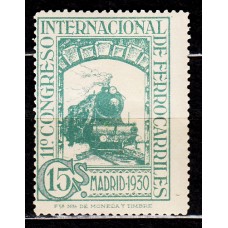 España Sueltos 1930 Edifil 473 usado Ferrocarriles