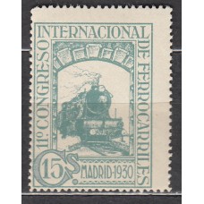 España Sueltos 1930 Edifil 473 ** Mnh - Ferrocarriles