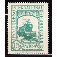 España Sueltos 1930 Edifil 473 ** Mnh - Ferrocarriles