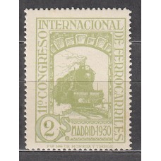 España Sueltos 1930 Edifil 470 ** Mnh - Ferrocarriles