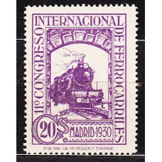 España Sueltos 1930 Edifil 474 ** Mnh - Ferrocarriles