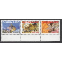 Surinam - Correo 2008 Yvert 1945/47 ** Mnh Fauna - Peces