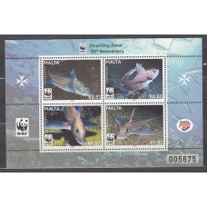 Malta - Correo 2011 Yvert 1606/9 ** Mnh  Fauna - Peces