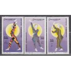 Somalia - Correo Yvert 829/31 ** Mnh Deportes - Gimnasia