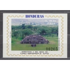 Honduras Hojas Yvert 50A ** Mnh  Parque Arqueologico