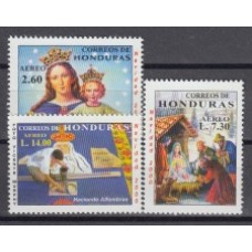 Honduras Correo 2000 Yvert 1037/39 ** Mnh Navidad