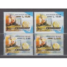 Honduras Aereo 2002 Yvert 1117/20 ** Mnh 