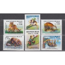 Honduras Aereo 2004 Yvert 1181/86 ** Mnh Fauna 