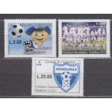 Honduras Aereo 2009 Yvert 1340/42 ** Mnh Deportes - Fútbol